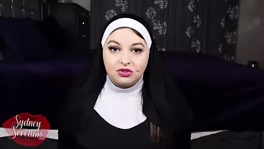Azgın rahibenin çıkaran pornosu